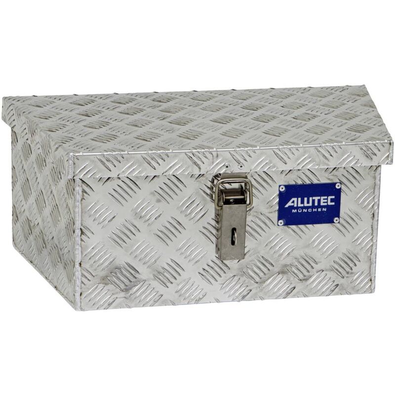 foto del prodotto alutec trailer 30 41030 cassa in lamiera bugnata lamiera l x l x a 530 x 275 x 225 mm