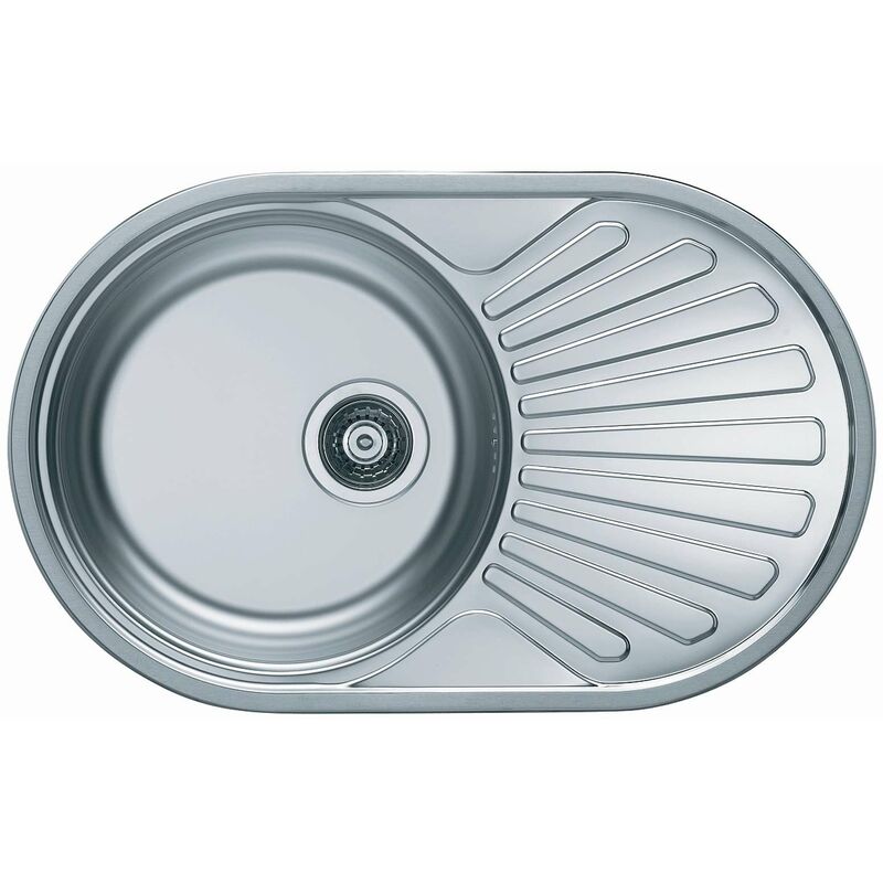 foto del prodotto alveus ciklo lavello 74x44 cm, acciaio inox 1123986