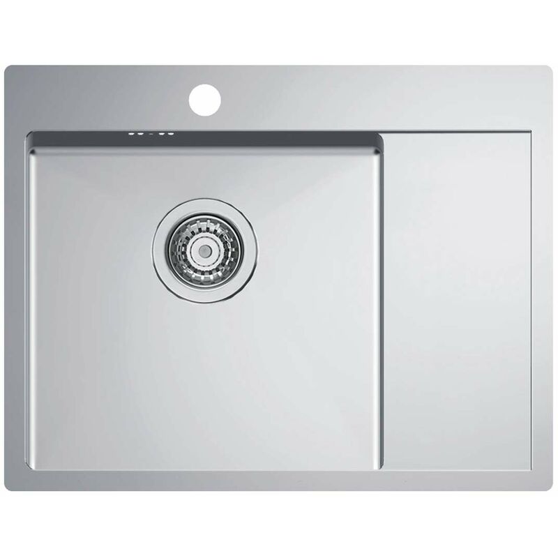 foto del prodotto alveus quarto lavello 62x48 cm, sx, acciaio inox 1124383