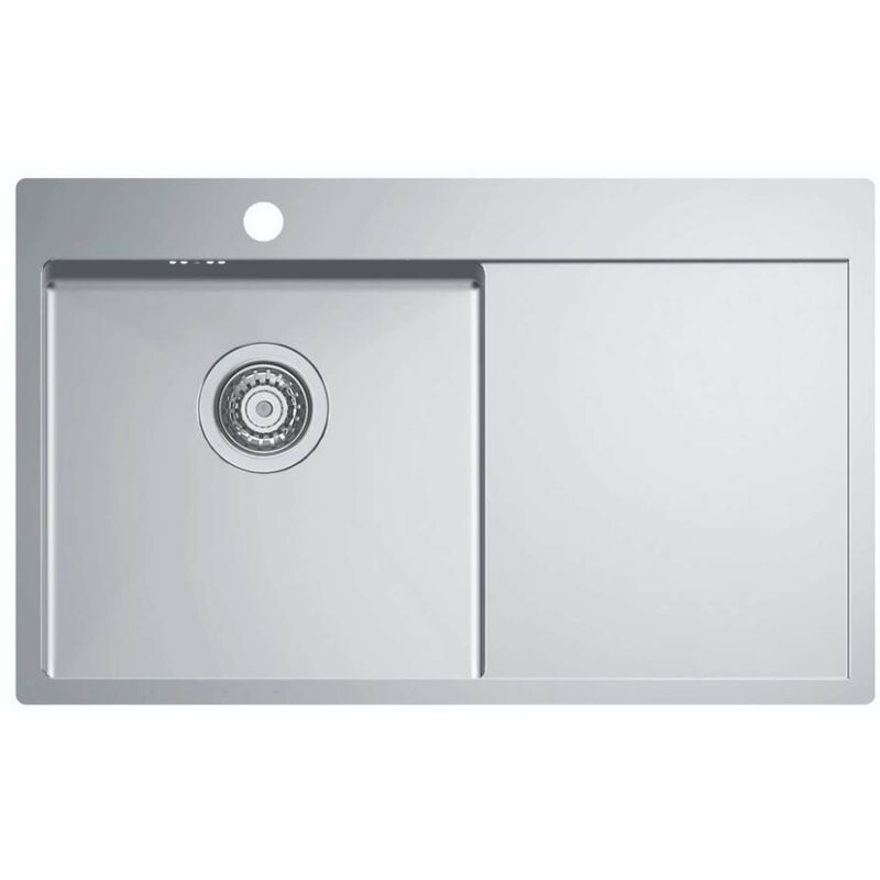 foto del prodotto alveus quarto lavello 78x48 cm, sx, acciaio inox 1124384