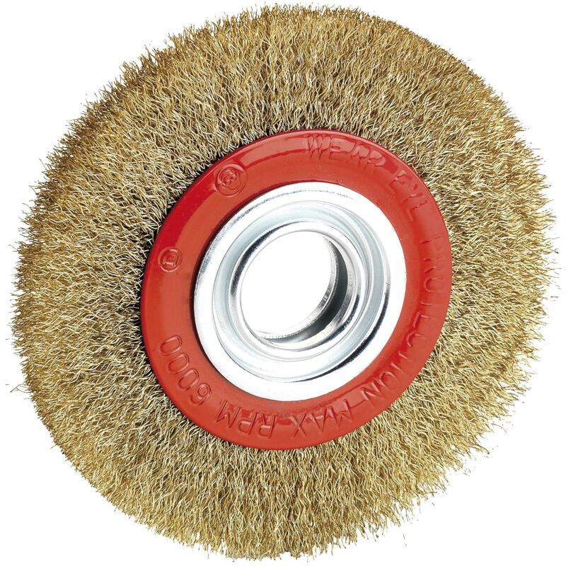foto del prodotto alyco 197602 cepillo metalico circular 150 mm para esmeriladora