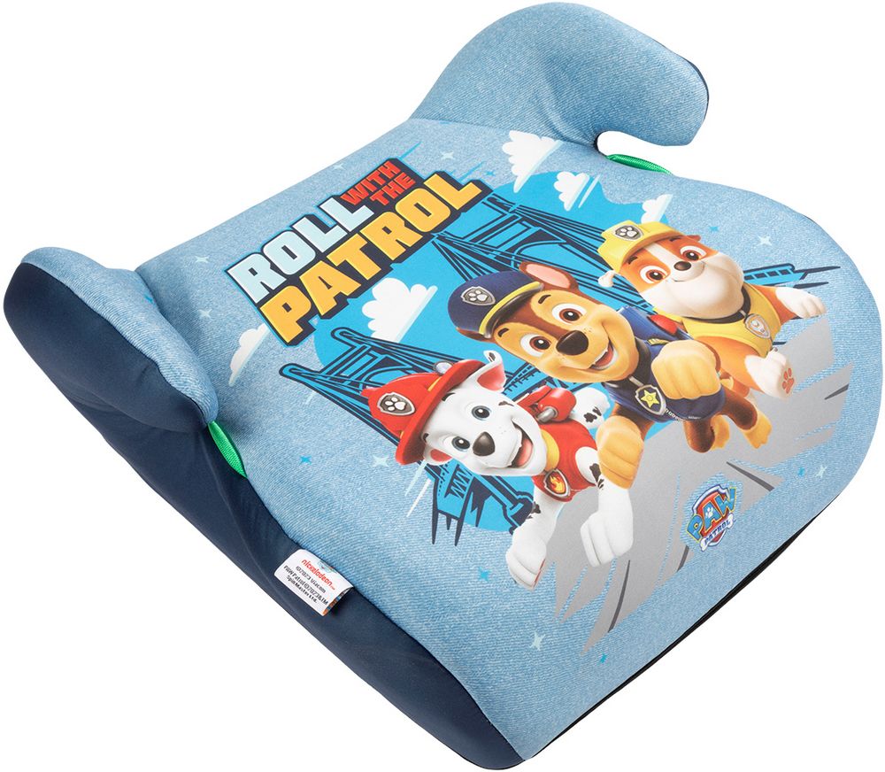foto del prodotto alzabimbo auto paw patrol per bambini con altezza da 125 a 150 cm