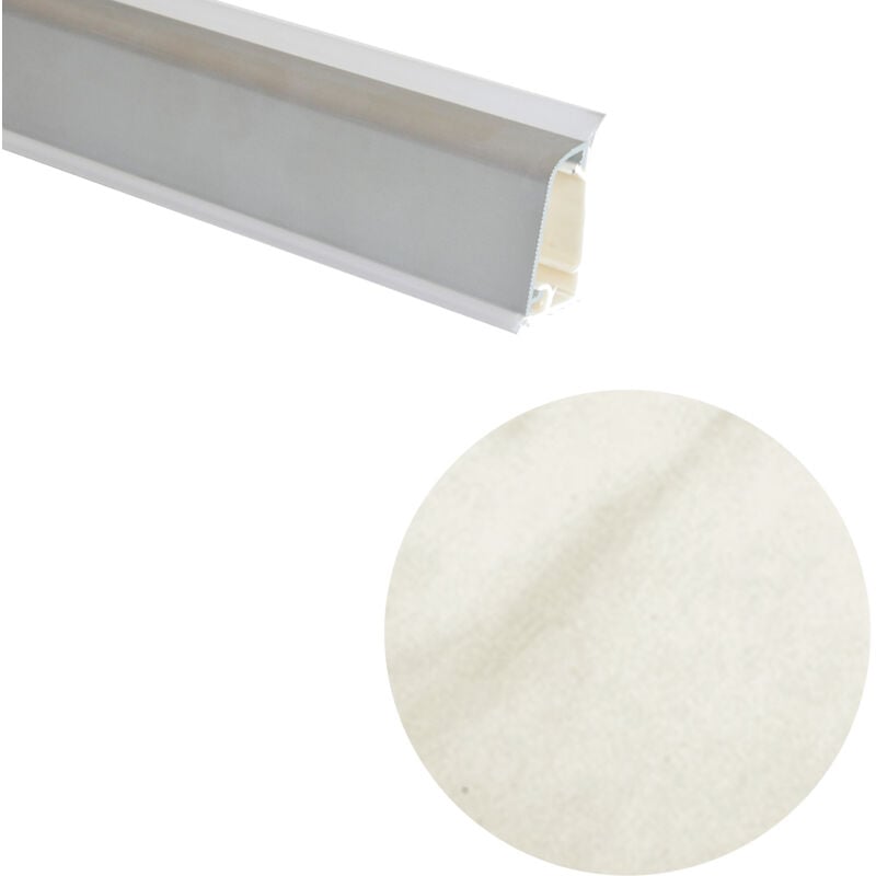 foto del prodotto alzatina trapezoidale marmo carrara 300cm
