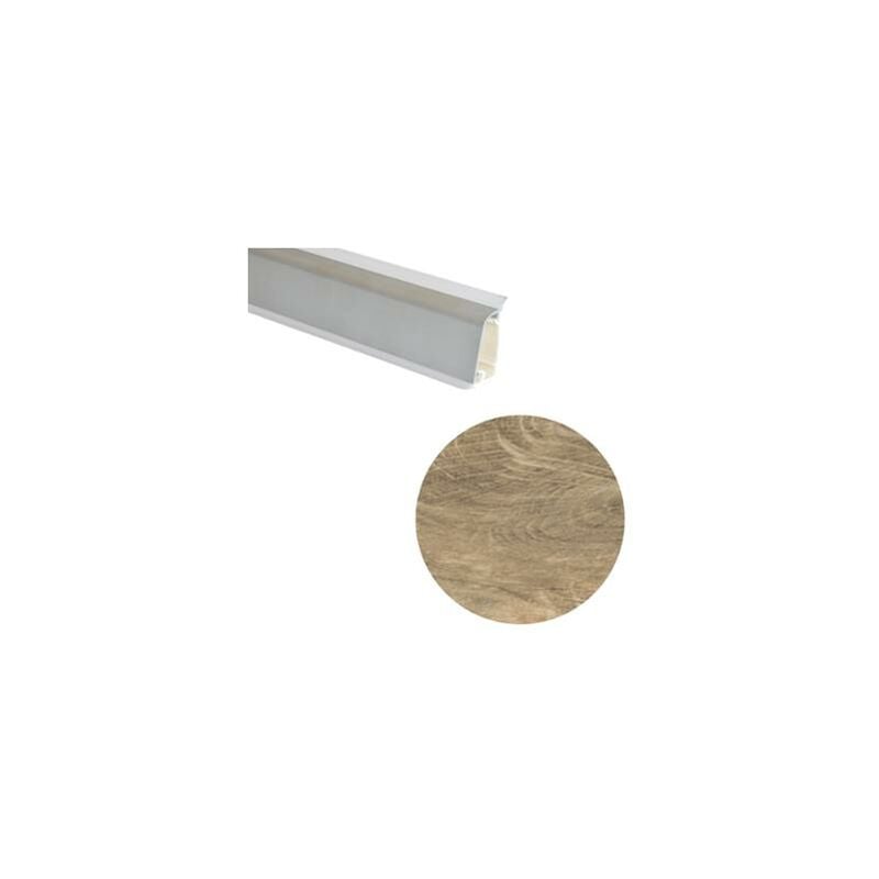 foto del prodotto alzatina trapezoidale rovere rustico 300cm