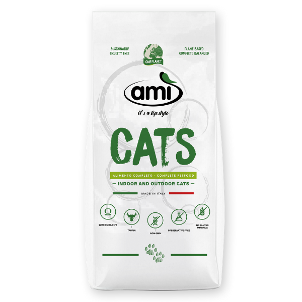 foto del prodotto am alimento vegetale indoor outdoor cats 7,5 kg 1 ordine scegli lo sconto bzr5 bzr20 200 punti fedelt 