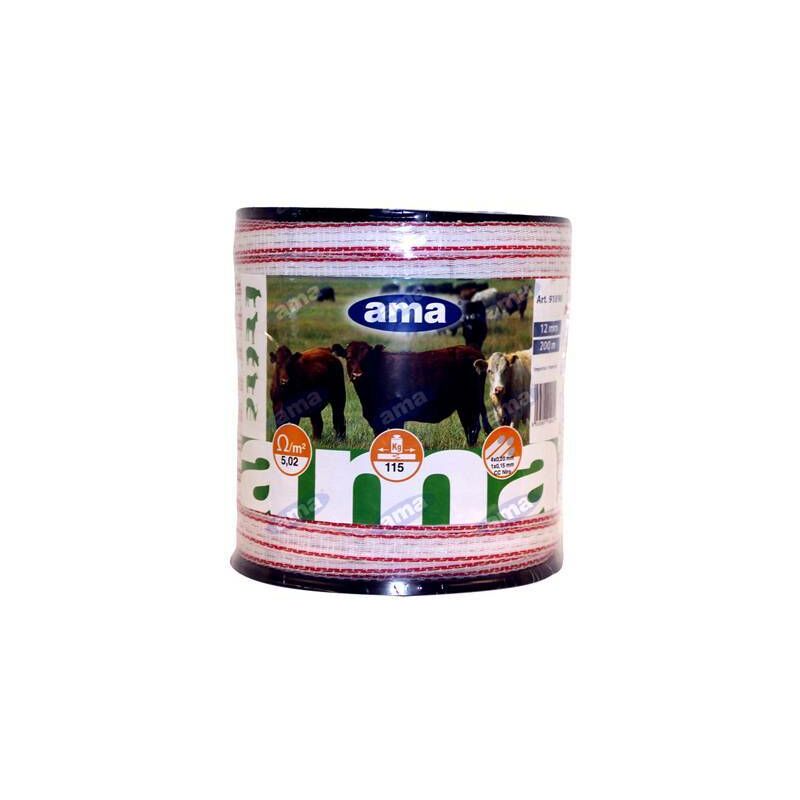 foto del prodotto ama banda recinzione elettrica premium 200 mt larghezza 40 mm