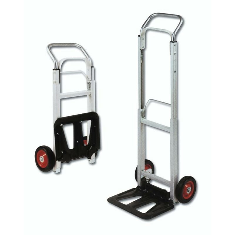 foto del prodotto ama carrello manuale in alluminio con portata di 90 kg
