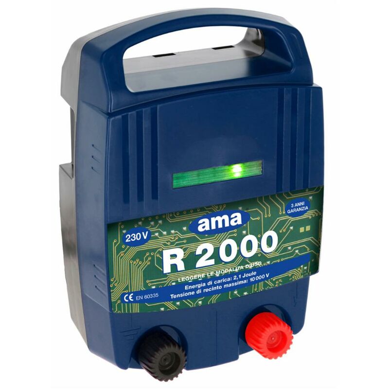 foto del prodotto ama elettrificatore per recinti r2000 da 230v