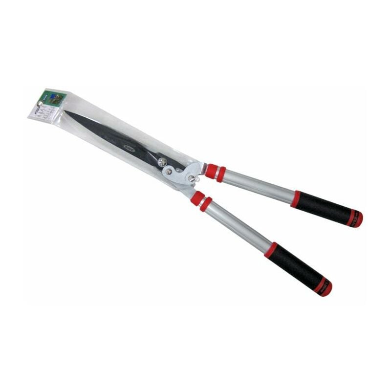 foto del prodotto ama forbici tagliasiepi con manici telescopici ergonomici ampiezza di taglio 23cm lame in acciaio s50c