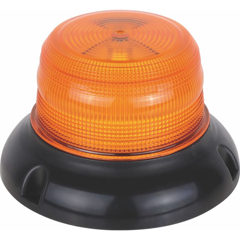 foto del prodotto ama lampeggiante a led base piana arancione