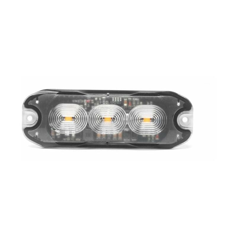 foto del prodotto ama luce di segnalazione flash 3led arancione