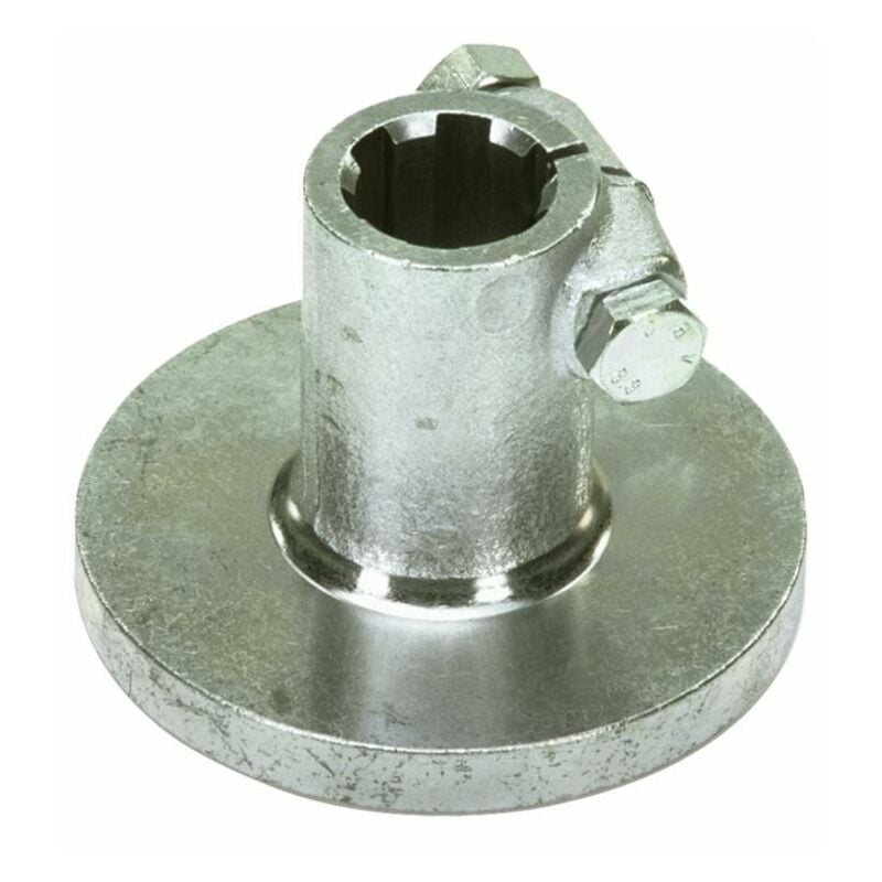 foto del prodotto ama mozzo scanalato profilo 13 8 lungo 83mm 6 cave con flangia