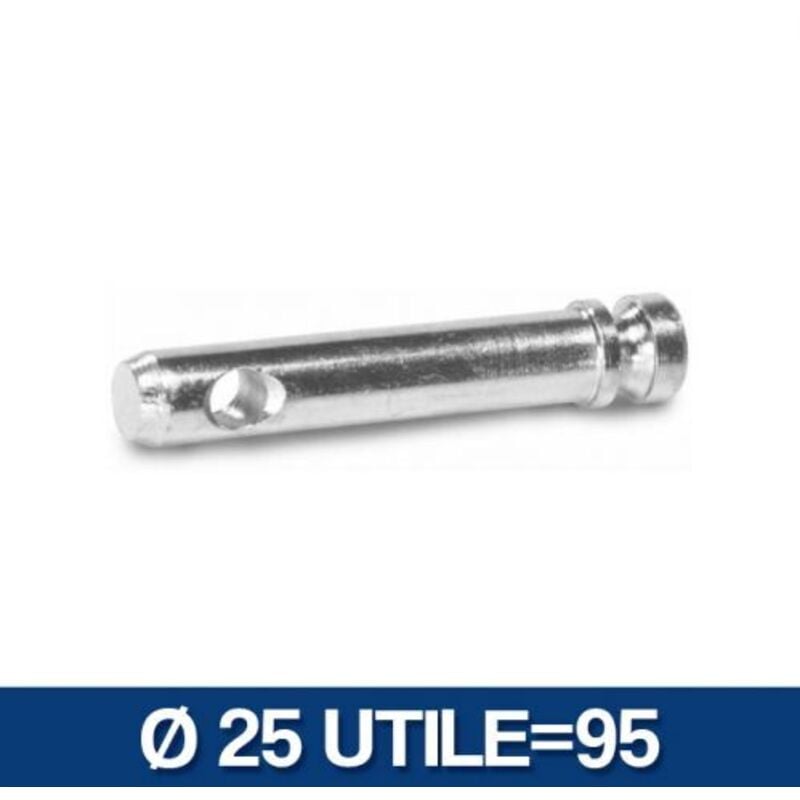 foto del prodotto ama - perno con battuta senza catena in acciaio robusto e affidabile per fissaggi sicuri -25 mm 1 pezzo