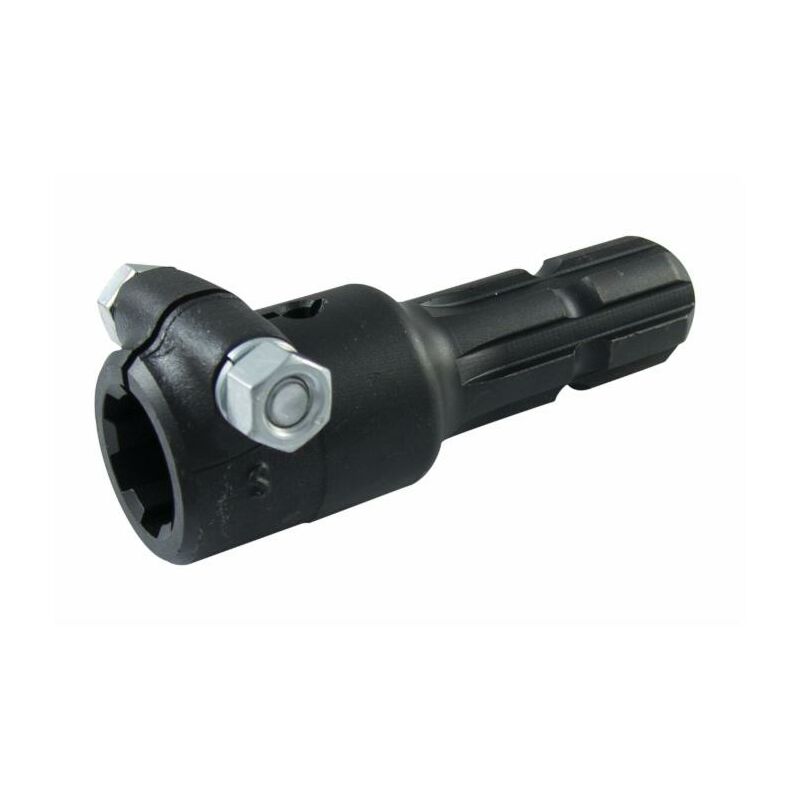 foto del prodotto ama riduzione per presa di forza con profilo esterno 1 3 8 con 6 scanalature con bullone bonificata e lunghezza 150mm
