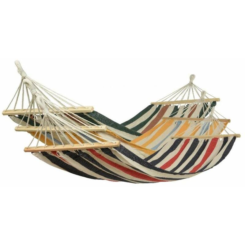 foto del prodotto amaca a righe 80 x 200 x h3 cm colori assortiti