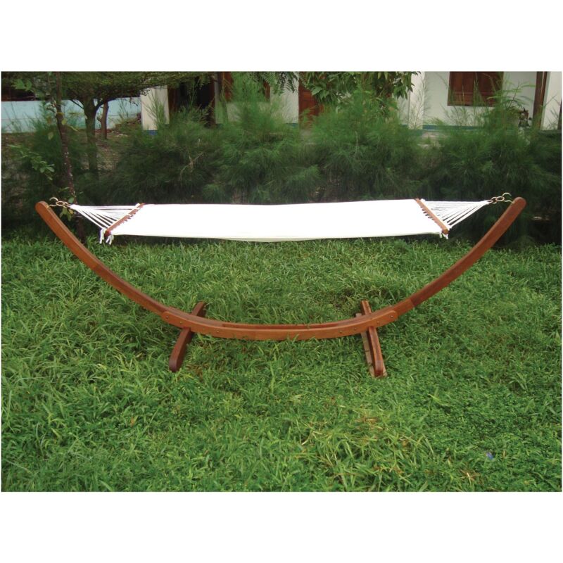 foto del prodotto amaca in legno con supporto