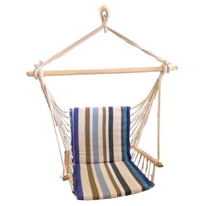 foto del prodotto amaca sospesa twist poltrona dondolo 100x50 altalena arredo giardino fraschetti