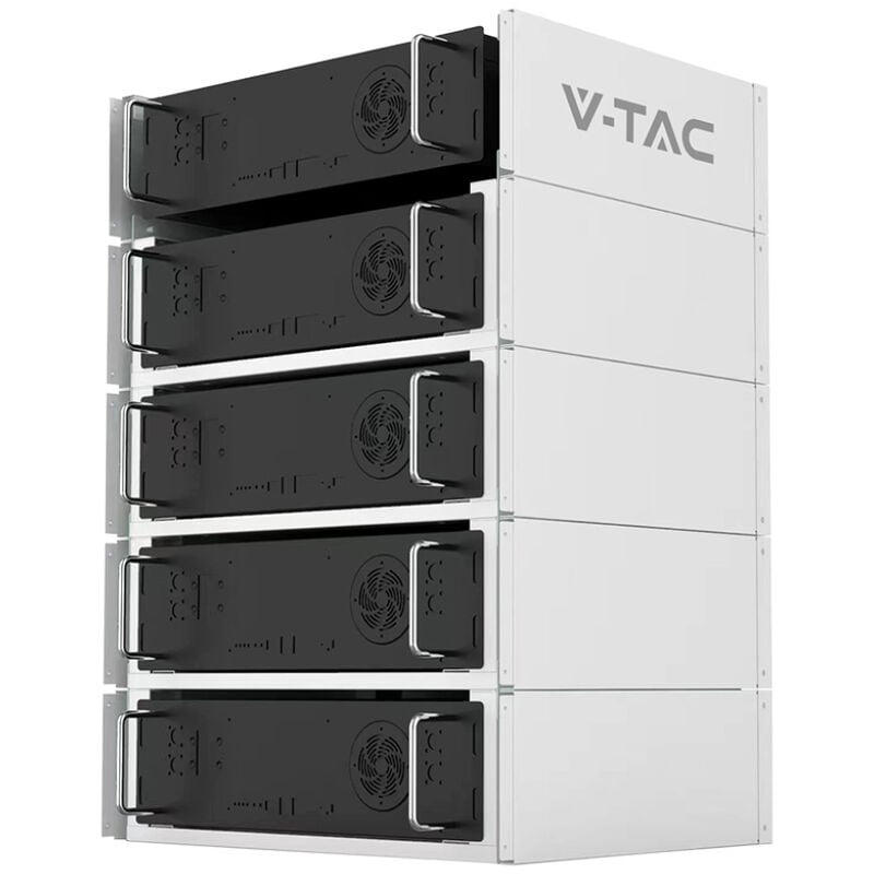 immagine 0 del prodotto amadio rack per batterie di accumulo da 5kwh con bms integrato v tac