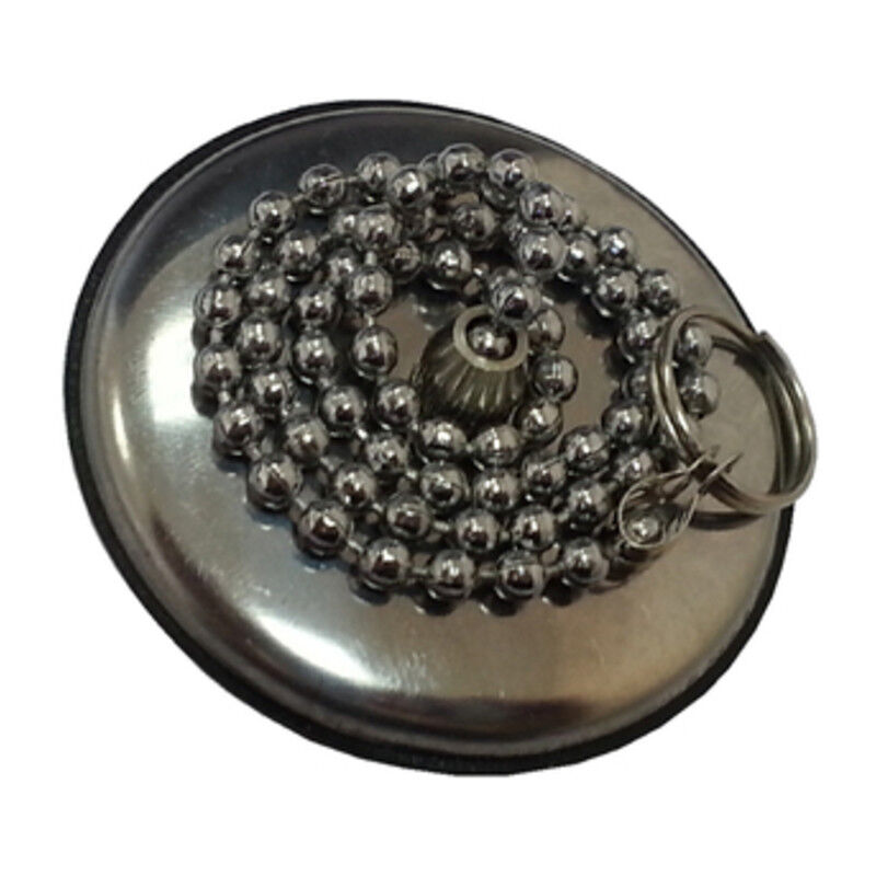 foto del prodotto amaflex tappo per sanitari con placca inox d.52. prezzo per 1 pezzo.