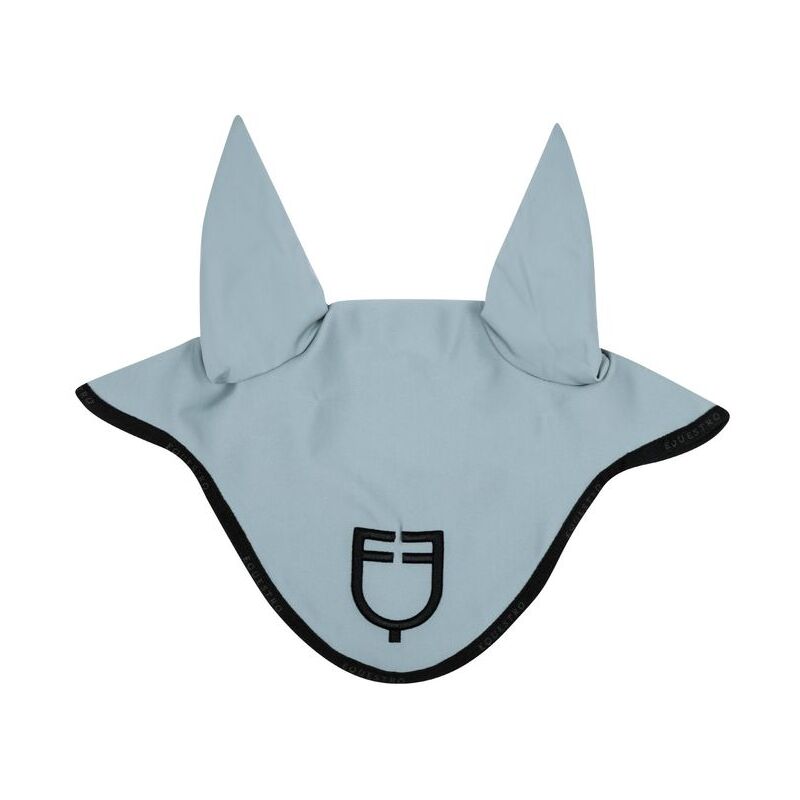 foto del prodotto amahorse cuffietta modello gp con logo full, rosa nero