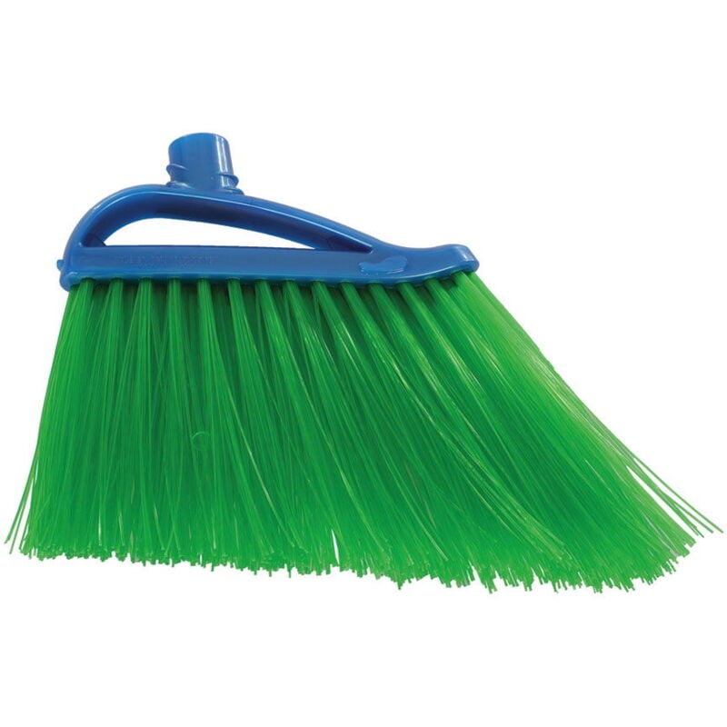 foto del prodotto amahorse scopa da box inclinata con dorso in plastica