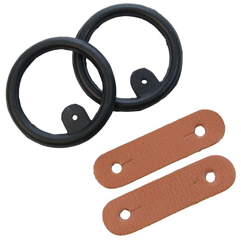 foto del prodotto amahorse set elastico e cinturino di ricambio per staffe inglesi