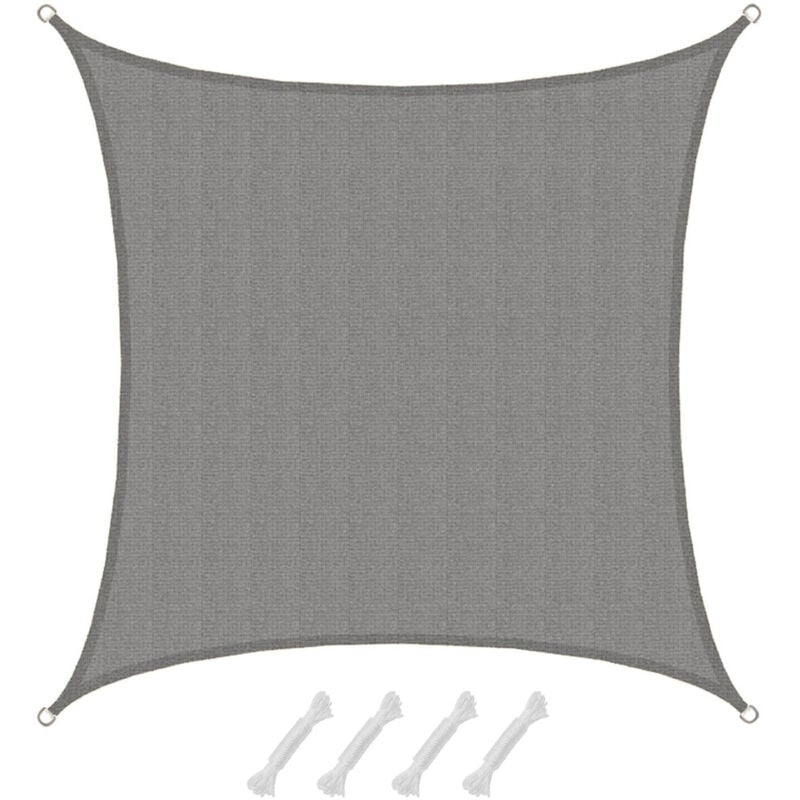 foto del prodotto amanka 4x4 vela ombreggiante permeabile tenda da sole per giardino balcone pergola
