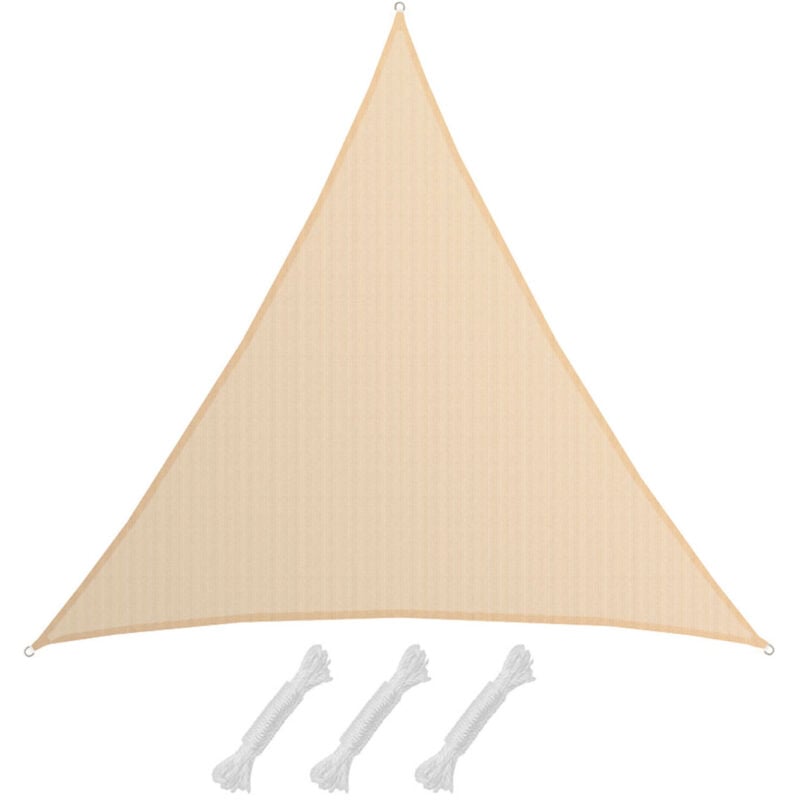 foto del prodotto amanka sonnensegel atacama ivory xl 6x6x6m hdpe