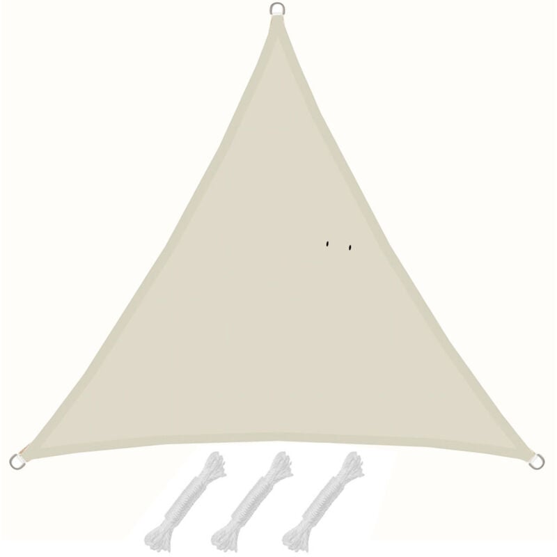 foto del prodotto amanka vela parasole sahara beige m 3x3x3m triangolare poliestere