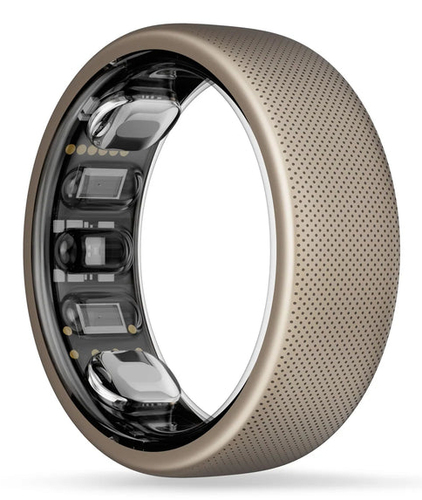 foto del prodotto amazfit helio ring anello intelligente con activity tracker titanio