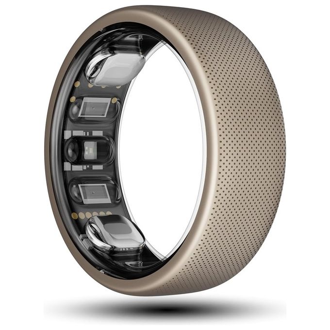 foto del prodotto amazfit helio ring taglia 10 sport and salute titanium