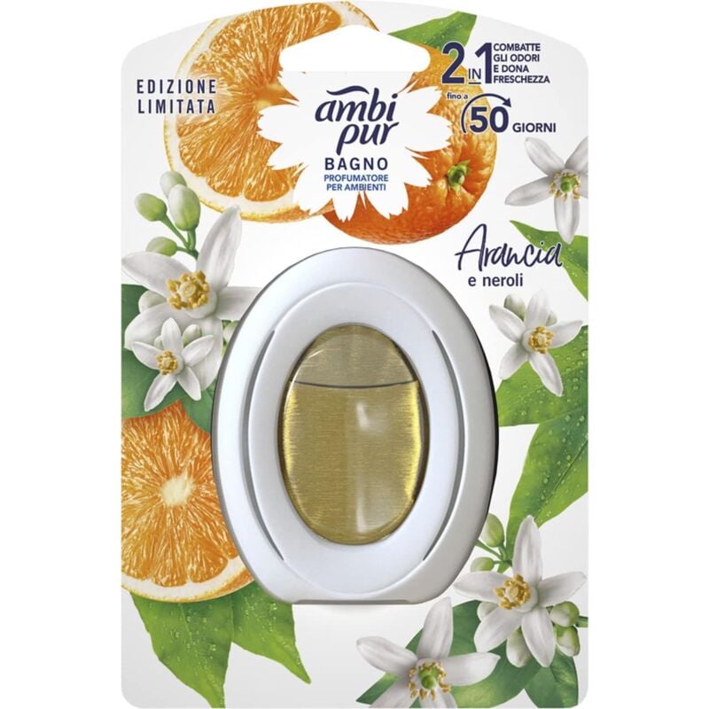 foto del prodotto ambipur deodorante per bagno assorbiodori arancia e neroli