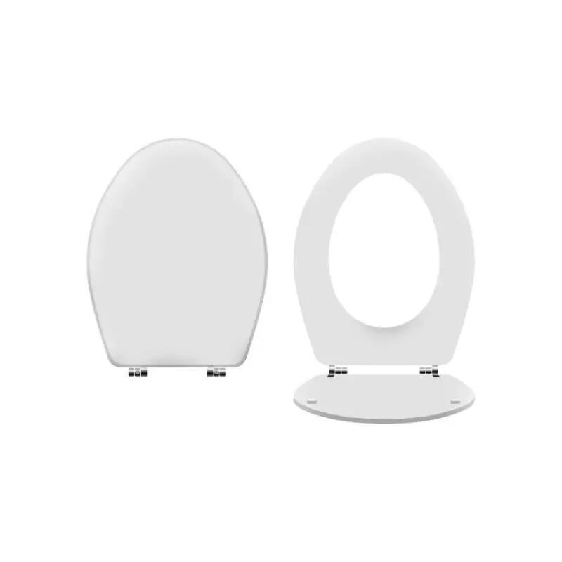foto del prodotto ambra bathroom copriwater mdf per vaso anziani bianco