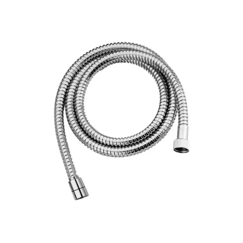 foto del prodotto ambra bathroom flessibile doccia in acciaio inox cromato doppia aggraffatura attacco conico cm 200 flexa
