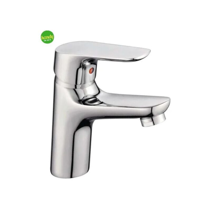 foto del prodotto ambra bathroom rubinetto miscelatore monocomando cromato per lavabo serie violet scarico 11 4 ambra water