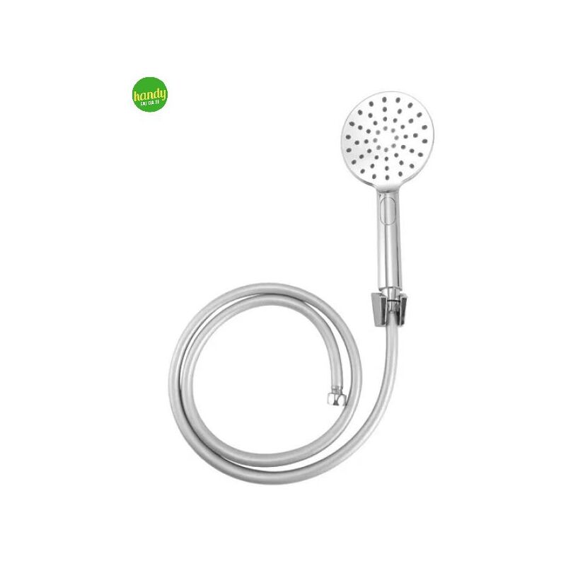 foto del prodotto ambra water kit doccetta rays tonda multifunzione 3 getti cromo 3 pz