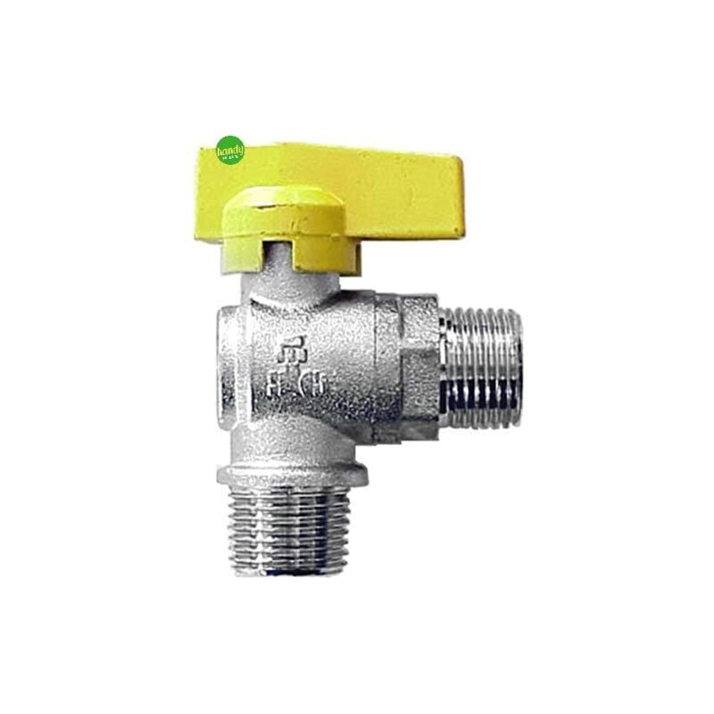 foto del prodotto ambra water rubinetto a sfera per caldaie gas con girello a squadra 1 2x1 2