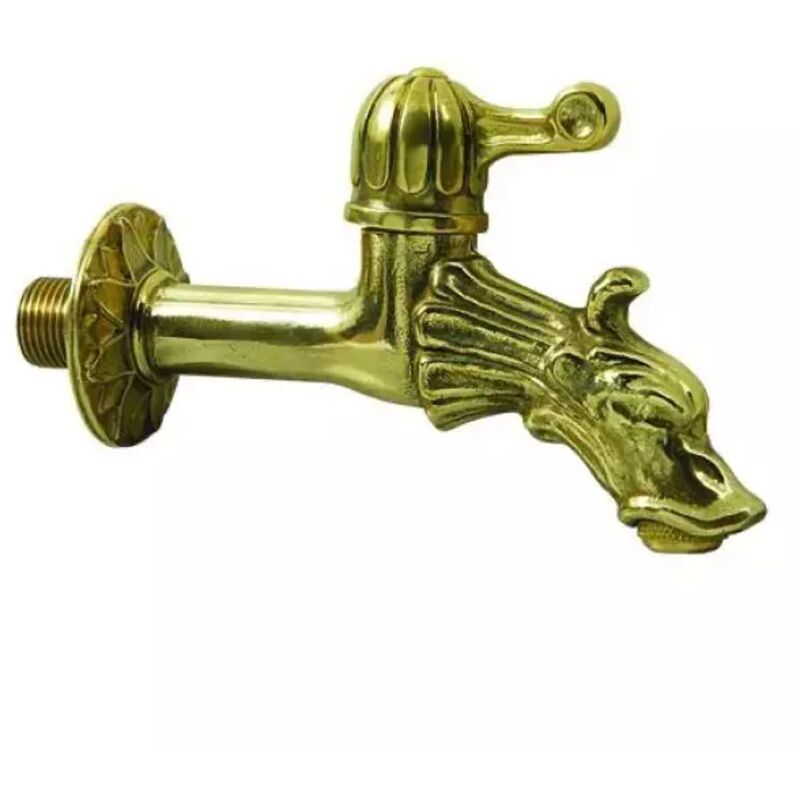 foto del prodotto ambra water rubinetto artistico in ottone con leva 1 2 manfredi anticendio