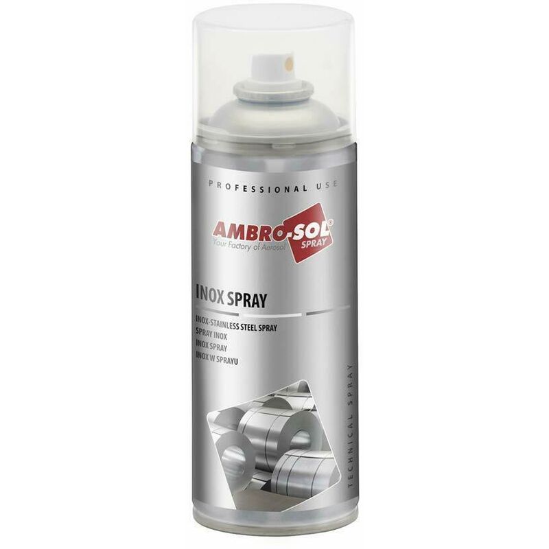 foto del prodotto ambro sol bomboletta z352 inox spray 400ml