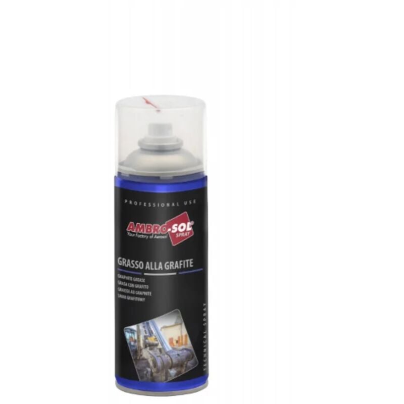 foto del prodotto ambro sol grasso alla grafite lubrificante multifunzione protettivo 400 ml