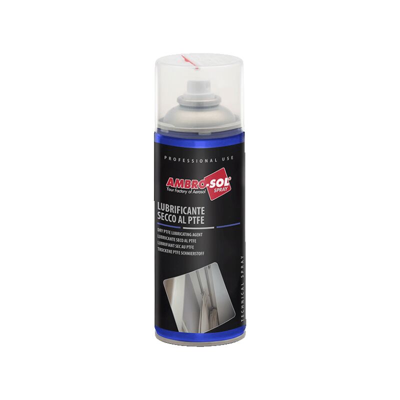 foto del prodotto ambro sol lubrificante a secco al ptfe spray antiadesivo idrorepellente da 400ml