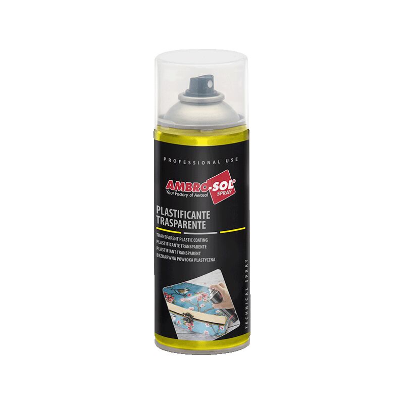 foto del prodotto ambro sol pellicola spray vernice elastica trasparente protettiva invisibile antigiallente