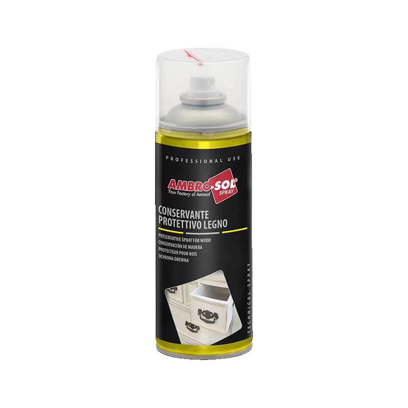 foto del prodotto ambro sol protettivo conservante legno x mobili, porte, finestre, infissi 400 ml