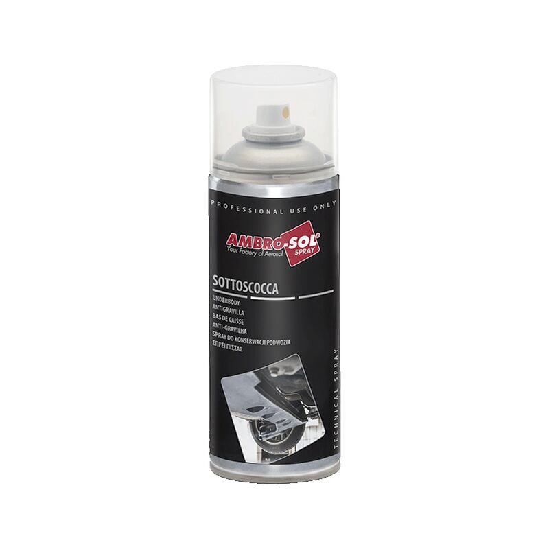 foto del prodotto ambro sol protettivo isolante bituminoso spray sottoscocca nero per auto camper