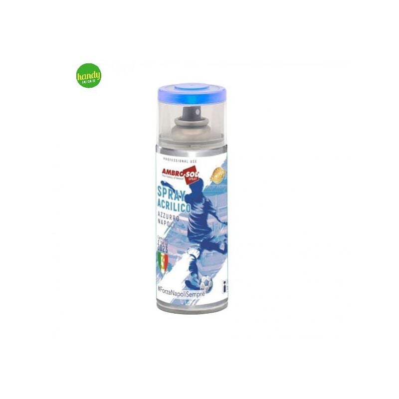 foto del prodotto ambro sol smalto acrilico azzurro napoli limited edition 400ml