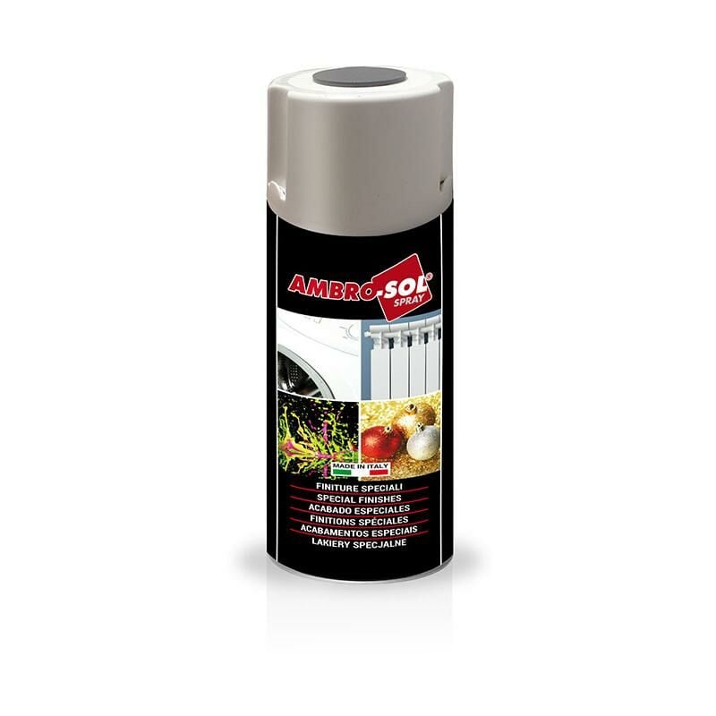 foto del prodotto ambro sol v400fluor3 smalto vernice finiture speciali fluorescenti, ideale per materiali che si trovano all interno abitazioni, bomboletta spray