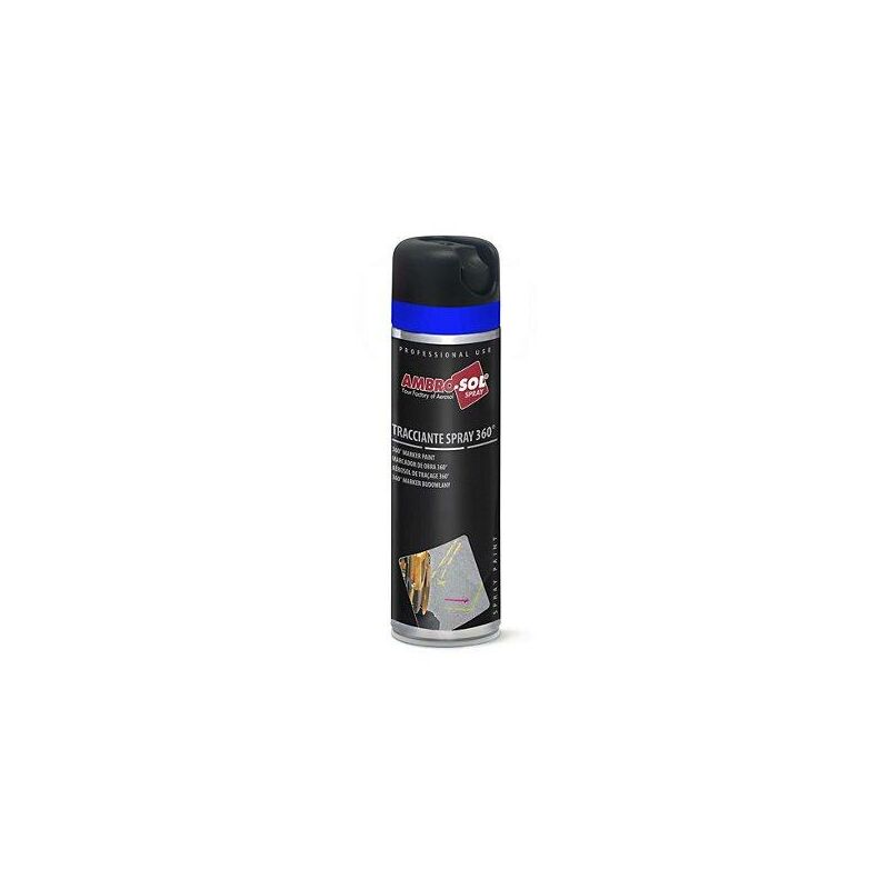 foto del prodotto ambro sol vermice tracciante marker blu fluorescente spray 360 da 500 ml