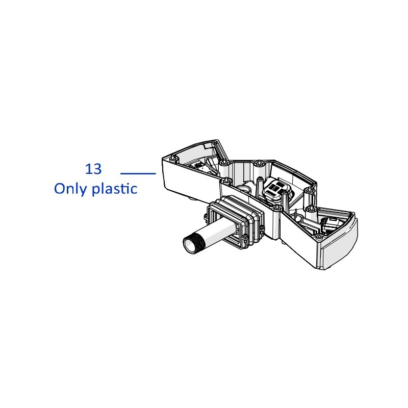 foto del prodotto ambrogio robot plastica inferiore bumper originale twenty zr