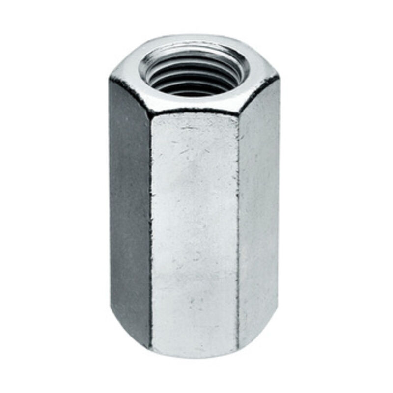 foto del prodotto ambrovit manicotto esag. lungo acciaio zincato ma12 x mm.40. prezzo per 1 pezzo.