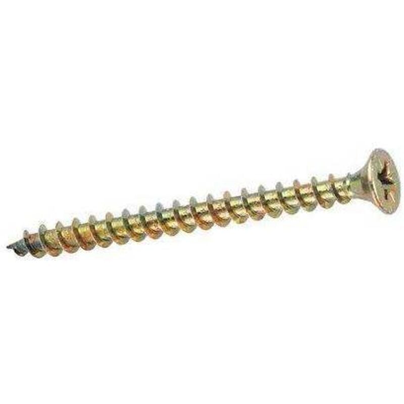 foto del prodotto ambrovit s.p.a. - vite truciolare tsp zincata gialla ambrovit cava pz filetto intero mm 3,5x12 cf pz 1000